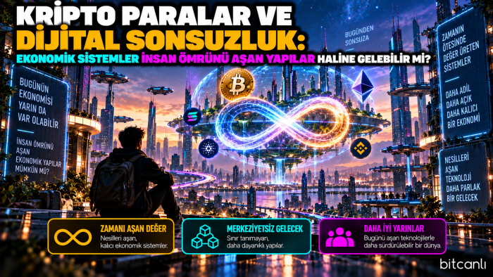 Kripto Paralar ve Dijital Sonsuzluk: Ekonomik Sistemler İnsan Ömrünü Aşan Yapılar Haline Gelebilir mi?